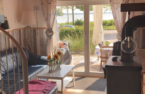 Hasselberg Casa | Ferienhaus mit Schleiblick, Wassergrundstück Unweit der Ostsee bei Kappeln