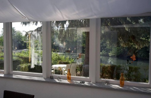 Parey Casa | Ferienhaus mit Wintergarten am See (Angelparadies)