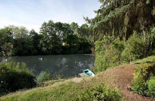 Parey Casa | Ferienhaus mit Wintergarten am See (Angelparadies)