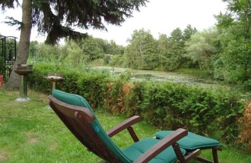 Parey Casa | Ferienhaus mit Wintergarten am See (Angelparadies)