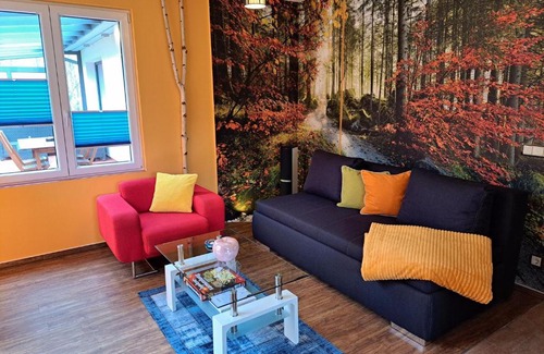 Reinhardsbrunn Casa | Ferienhaus Rehblick - direkt in der Natur, mit Lesezimmer und zwei Terrassen