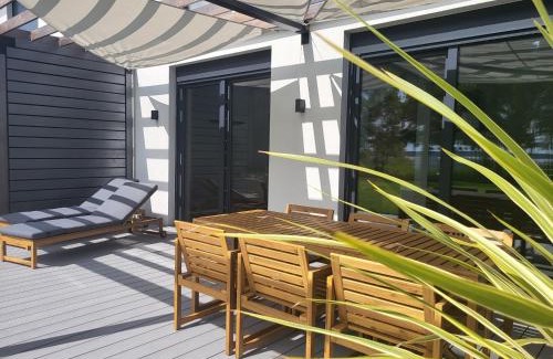 Muldestausee Casa | Ferienhaus Schlossterrassen 8a