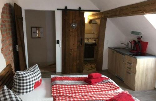 Dipperz Apartamento | Ferienhof Dipperz Ein-Zimmer-Appartement