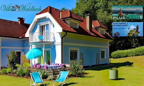 Krumpendorf am Woerther See Apartamento | Ferienwohnung am Wörthersee Villa Waldbach