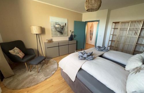 Bitterfeld Apartamento | Ferienwohnung 1 im Beachhouse am Goitzschesee - strandnah, familienfreundlich & komfortabel