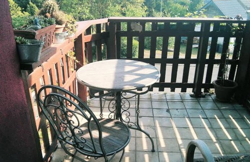 Reetz Apartamento | Ferienwohnung 2 mit Balkon und Kamin für 4 Personen - Ferienwohnungen Willrich