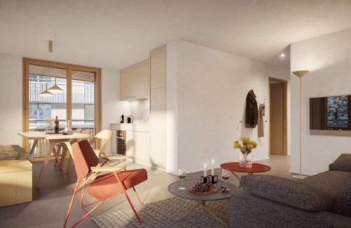 Flims Apartamento | Ferienwohnung 3,5 Zimmer direkt an Ski- und Bikepiste