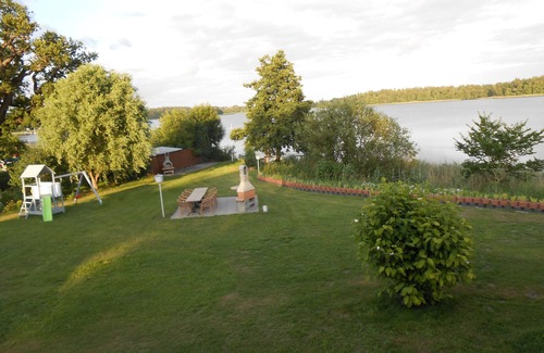 Krakow am See Apartamento | Ferienwohnung 4 1. OG/ Seeblick - NEU Ferienpark Blechernkrug