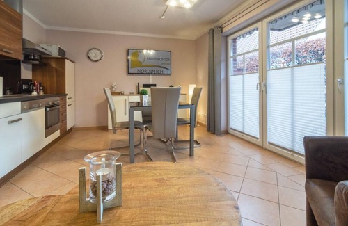 Norddeich Apartamento | Ferienwohnung Ambiente