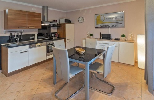 Norddeich Apartamento | Ferienwohnung Ambiente