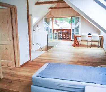 Abersee Apartamento | Ferienwohnung