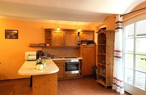 Klitten Apartamento | Ferienwohnung Bauernstübchen - Ferienhof Erlengrund