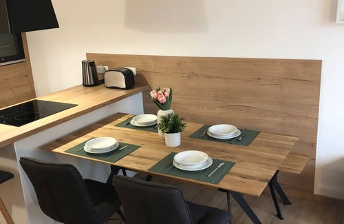 Sankt Englmar Apartamento | Ferienwohnung Bergzeit mit Sauna und Pool
