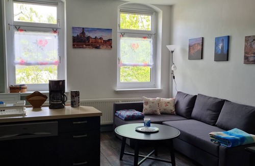 Sebnitz Apartamento | Ferienwohnung Christine in der Seidenblumenstadt Sebnitz