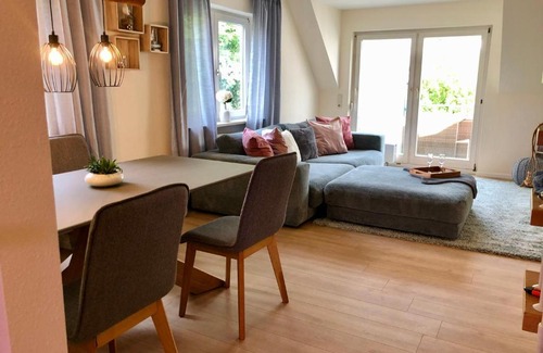 Unteruhldingen Apartamento | Ferienwohnung Seebrise -zweite Seereihe