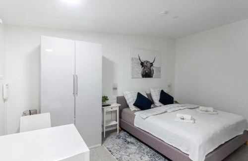 Magdeburg Apartamento | Ferienwohnung Domspatz mit Klimaanlage