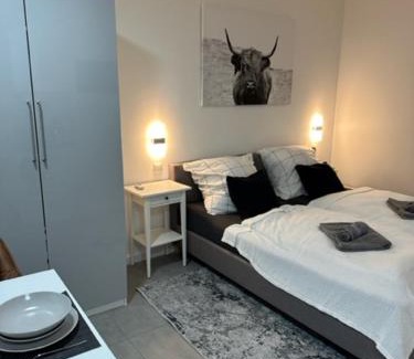 Magdeburg Apartamento | Ferienwohnung Domspatz mit Klimaanlage
