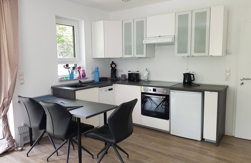 Sankt Johann Apartamento | Ferienwohnung Eifelglück mit Terrasse