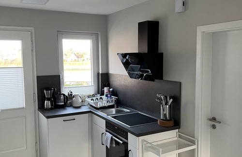 Sehestedt Apartamento | Ferienwohnung Erdgeschoss) Haus Ankerplatz , am Nord - Ostsee - Kanal