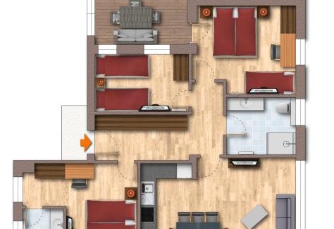 Mayrhofen Apartamento | Ferienwohnung Fankhauser
