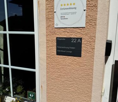 Greimersburg Apartamento | Ferienwohnung Feiden Eifel-Mosel Lounge