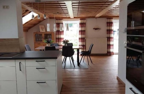 Langdorf Apartamento | Ferienwohnung Gartenblick mit Südbalkon