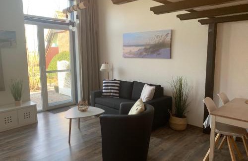 Altfunnixsiel Apartamento | Ferienwohnung Harlequartier im Wikingerhof direkt an der Harle