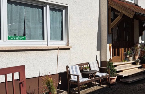 Erfweiler Apartamento | Ferienwohnung Ilona - Appartement/fewo, Dusche, WC, 2 Schlafräume