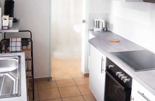 Staufen im Breisgau Apartamento | Apartamento en la puerta histórica de la ciudad, 75 m 2 con 2 dormitorios y balcón para máx. 5 personas