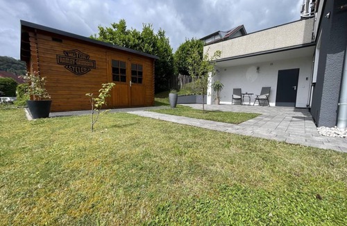 Hausen Apartamento | Ferienwohnung "Im Wiesenrain" - Appartement/fewo, Dusche, WC, Terrasse