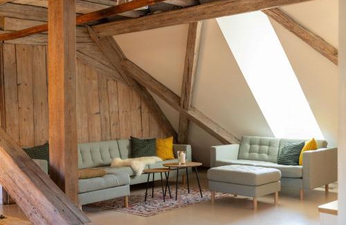 Schwaebisch Hall Apartamento | Ferienwohnung in der alten Brauerei