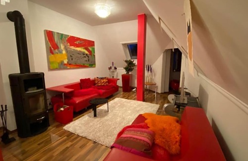 Furth im Wald Apartamento | Ferienwohnung in historischer Villa mit Gartennutzung