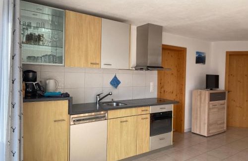 Tschlin Apartamento | Ferienwohnung in Tschlin mit Panoramablick