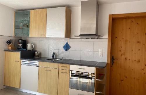 Tschlin Apartamento | Ferienwohnung in Tschlin mit Panoramablick