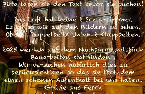 Schwielowsee Casa | Ferienwohnung Loft Schwielowsee mit Sauna