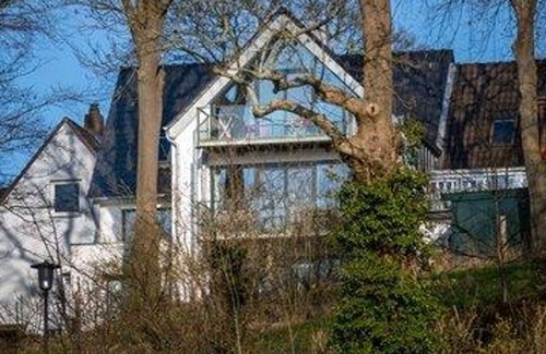 Heikendorf Apartamento | Ferienwohnung Möwennest, Dusche, WC - Haus Über dem Strand