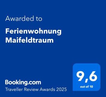 Mertloch Apartamento | Ferienwohnung Maifeldtraum
