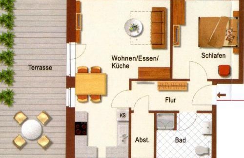 Leherheide Apartamento | Ferienwohnung Mien Tohuus