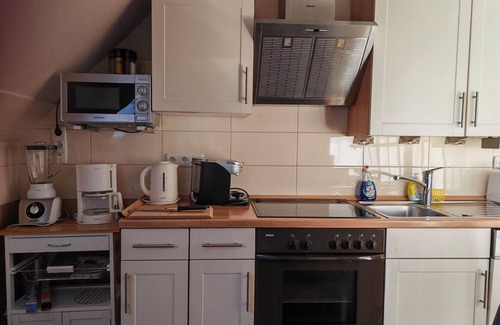 Pinnow Apartamento | Ferienwohnung mit Balkon