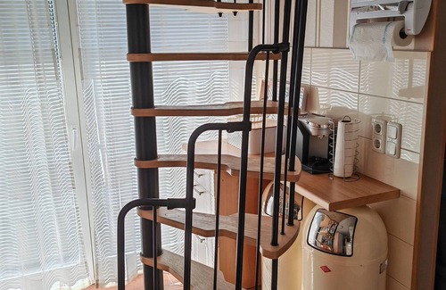 Pinnow Apartamento | Ferienwohnung mit Balkon