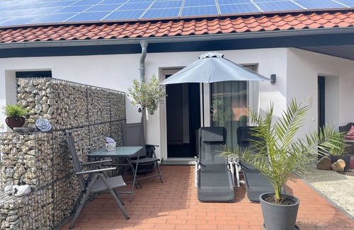 Lichtenfels Apartamento | Ferienwohnung mit Ebenerdiger Südterrasse