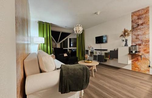 Zitzschewig Apartamento | Ferienwohnung mit Weinbergblick