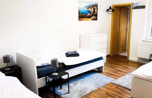 Neupetershain Nord Apartamento | Ferienwohnung Np03, 61qm, 2 Schlafzimmer, Max. 5 Personen