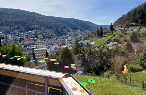 Bad Wildbad Apartamento | Ferienwohnung Panoramablick