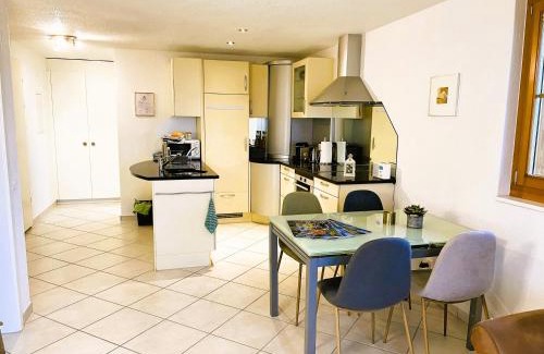 Aeschi bei Spiez Apartamento | Ferienwohnung Pfrundmatte mit Panoramablick