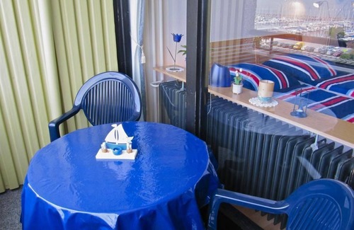 Schilksee Apartamento | Ferienwohnung Schlosser - Appartement 611, Dusche, WC, Wohn-/schlafraum