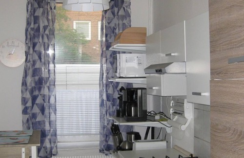 Gaarden-Sud - Kronsburg Apartamento | Ferienwohnung Sieberg - apartment/apartment, shower, WC, living room/bedroom