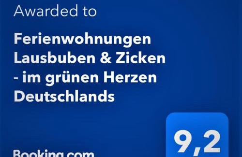 Herleshausen Apartamento | Ferienwohnungen Lausbuben & Zicken - im grünen Herzen Deutschlands