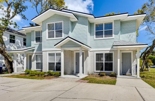 Fernandina Beach Casa | Fernandina Beach Townhome, Steps to Public Beach