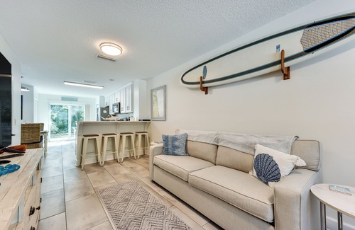 Fernandina Beach Apartamento | Fernandina Beach Paradise: Steps to Shore!